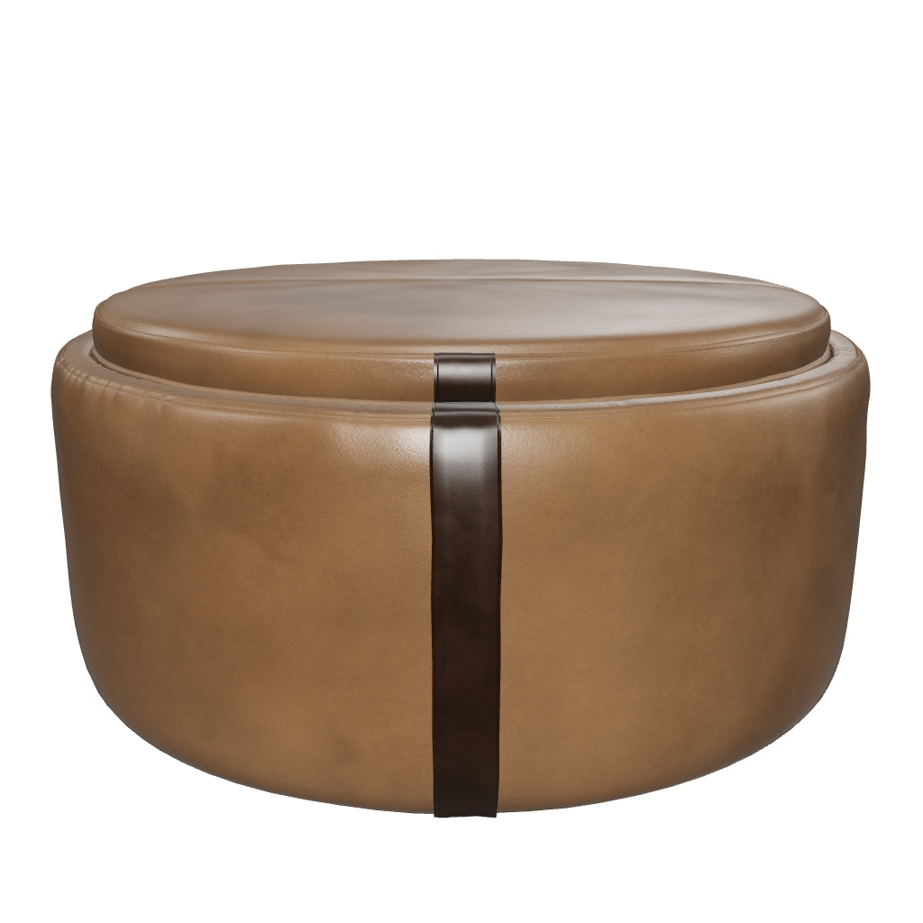 Borelli Wheeled Storage Ottoman