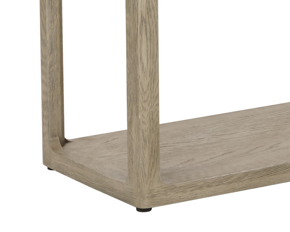 Doncaster Console Table - Smoke Grey